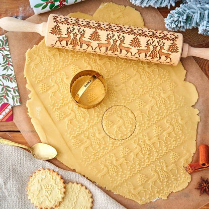 Holiday Magic Rolling Pin