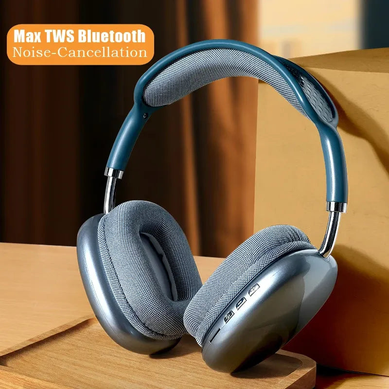 Healthwise™ P9 Wireless Bluetooth Headphones width headsets Stereo Sound Earphones Sports Gaming Headbuds Supports TF