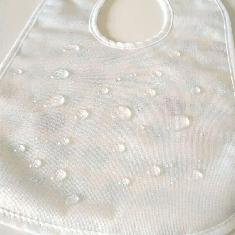 1pc Water-proof Baby Bibs for Newborn Double Layer Cotton Saliva Towel Feeding Burp Cloth Sleeveless Baby Bibs & Burp Cloths