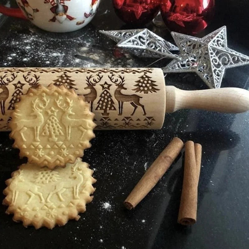 Holiday Magic Rolling Pin